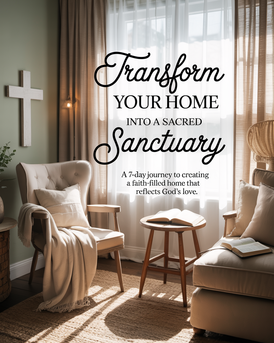 FREE 7-Day Christian Home Transformation Guide + Art Prints