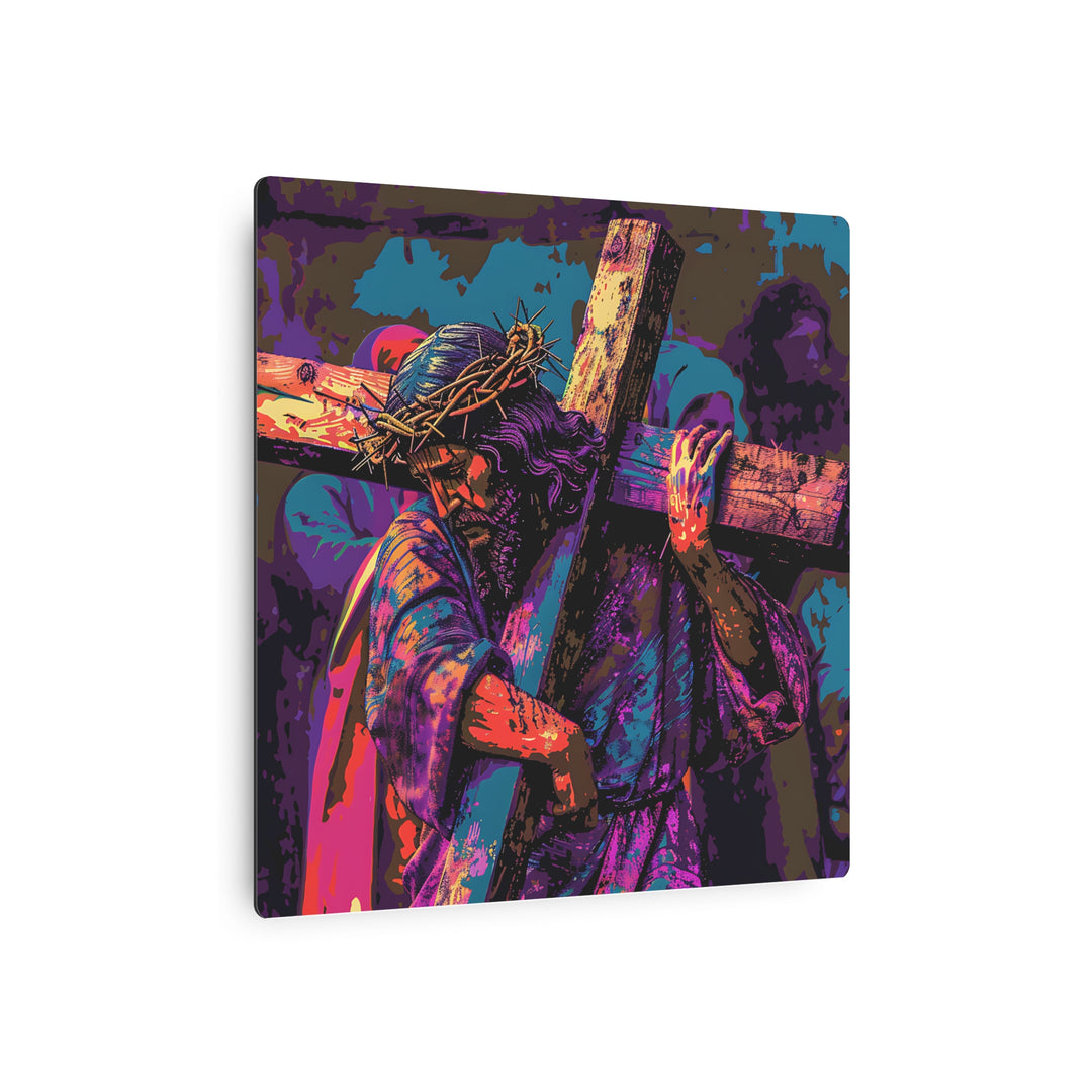 Love’s Burden – Christian Metal Wall Art