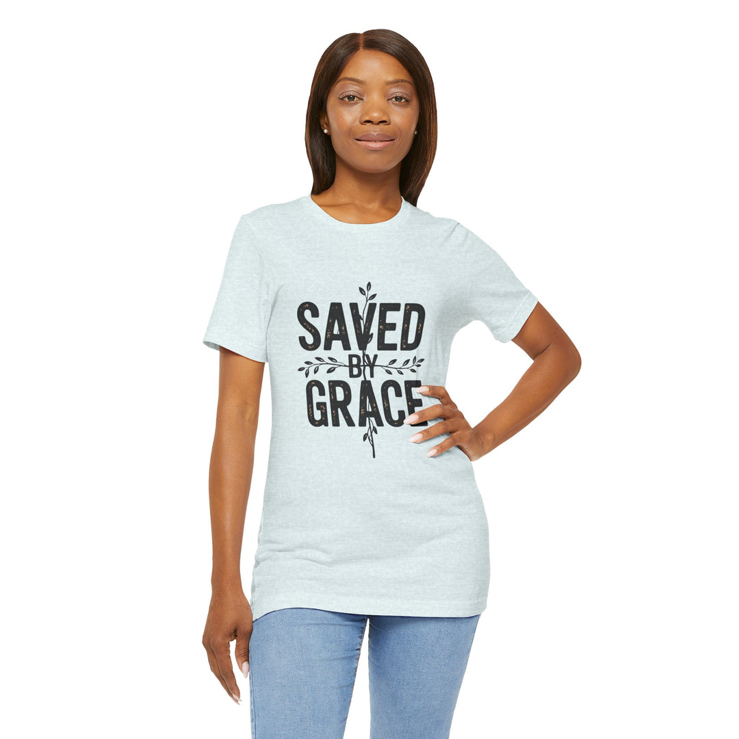 Saved by Grace – Vintage Christian Faith Shirt