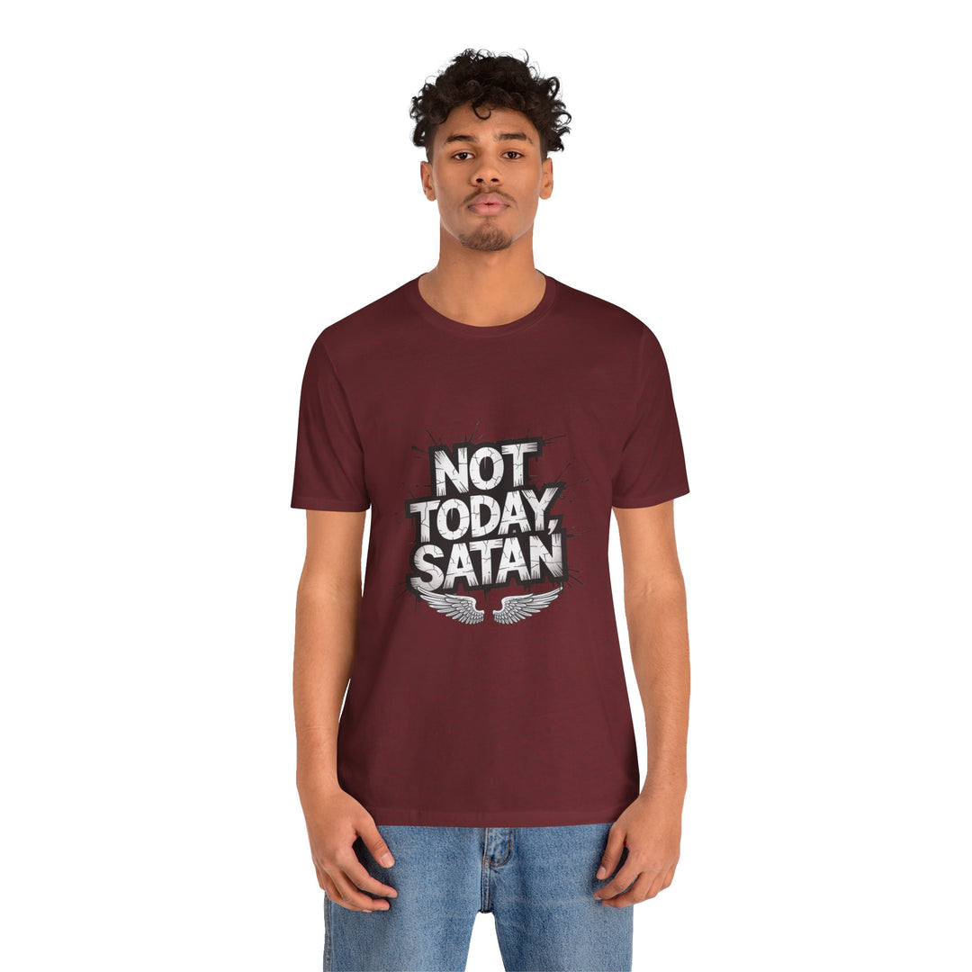 Not Today, Satan – Bold Christian Spiritual Warfare Shirt