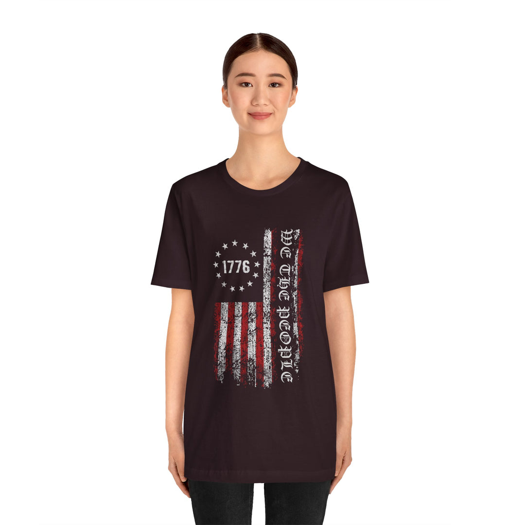 Patriotic Vintage Tee, 4th of July Shirt, Independence Day Gift, Unisex Graphic Tee, American Flag T-Shirt, Casual Wear
