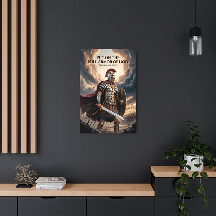 "Armor of God" - Spiritual Warrior Metal Wall Art