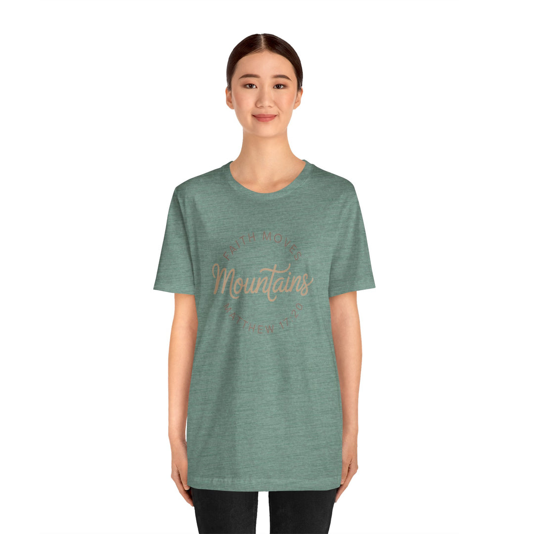 Mountain Adventure Unisex Tee, Nature Lover T-Shirt, Outdoor Graphic Shirt, Hiking Apparel, Great for Travel & Gifts