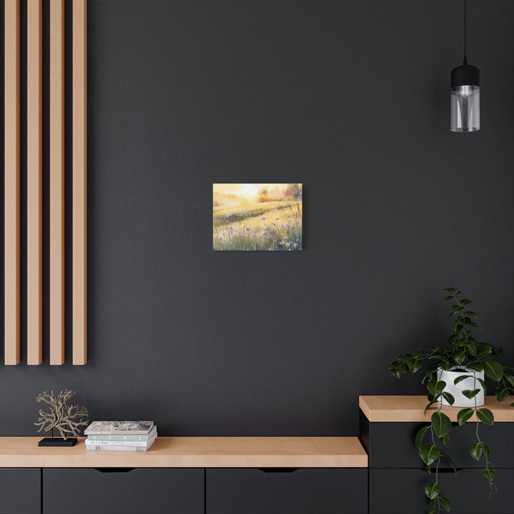 Steadfast Love – Christian Sunrise Canvas Wall Art | Lamentations 3:22 Inspired Print