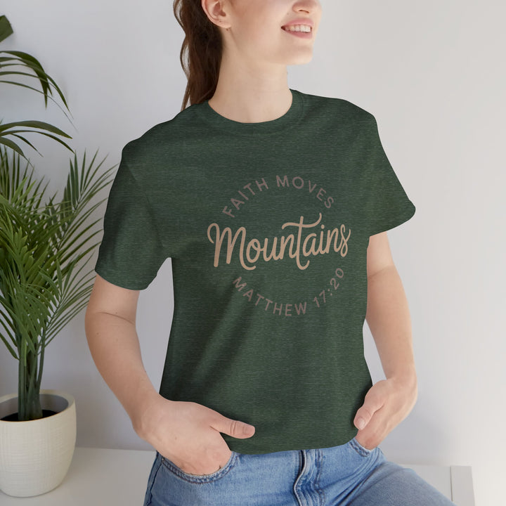 Mountain Adventure Unisex Tee, Nature Lover T-Shirt, Outdoor Graphic Shirt, Hiking Apparel, Great for Travel & Gifts