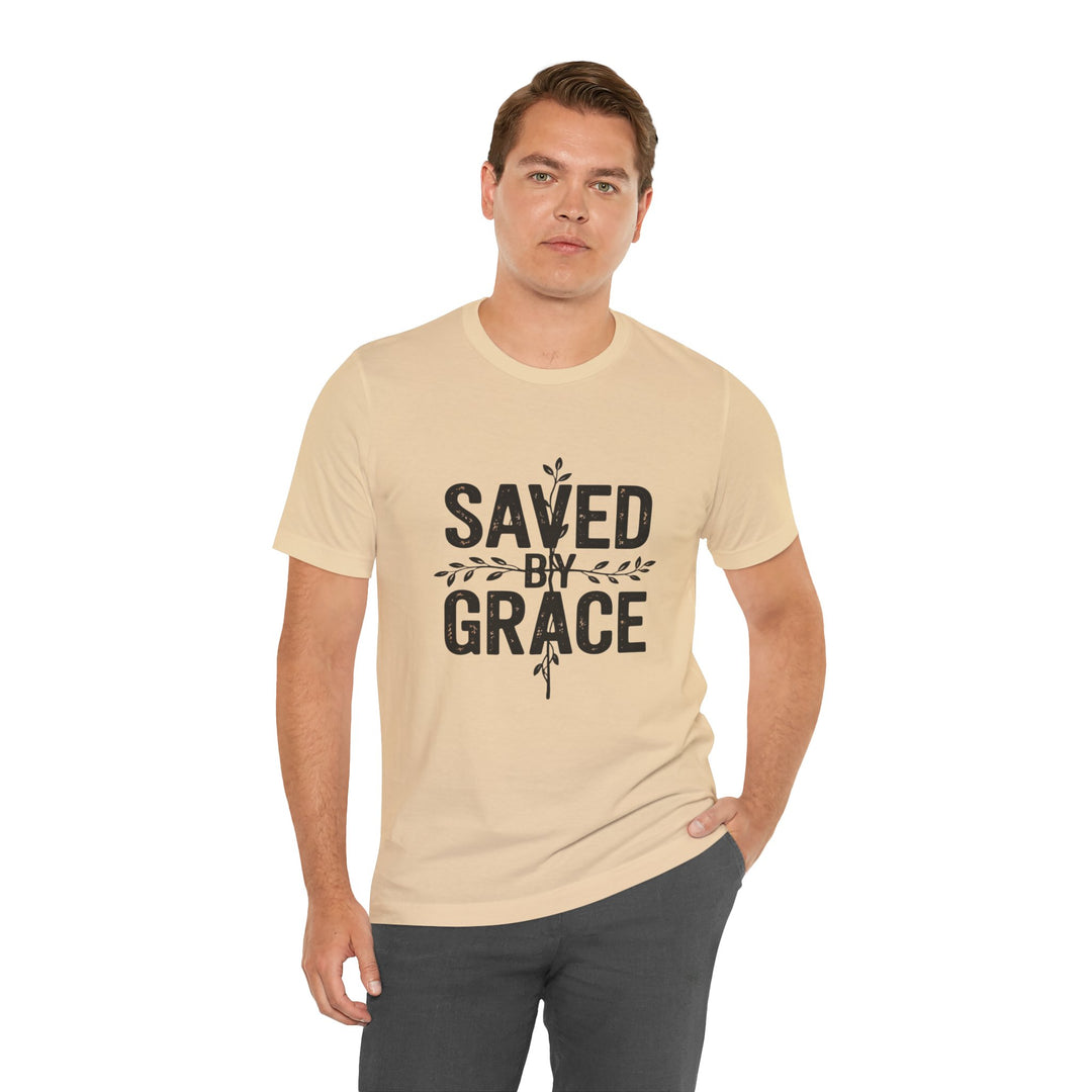 Saved by Grace – Vintage Christian Faith Shirt