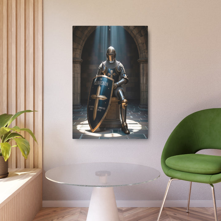 "Full Armor of God" - Guardian Father Warrior Metal Wall Art