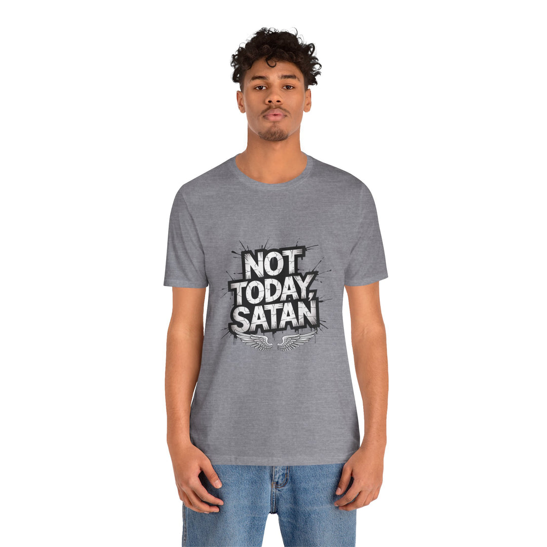 Not Today, Satan – Bold Christian Spiritual Warfare Shirt
