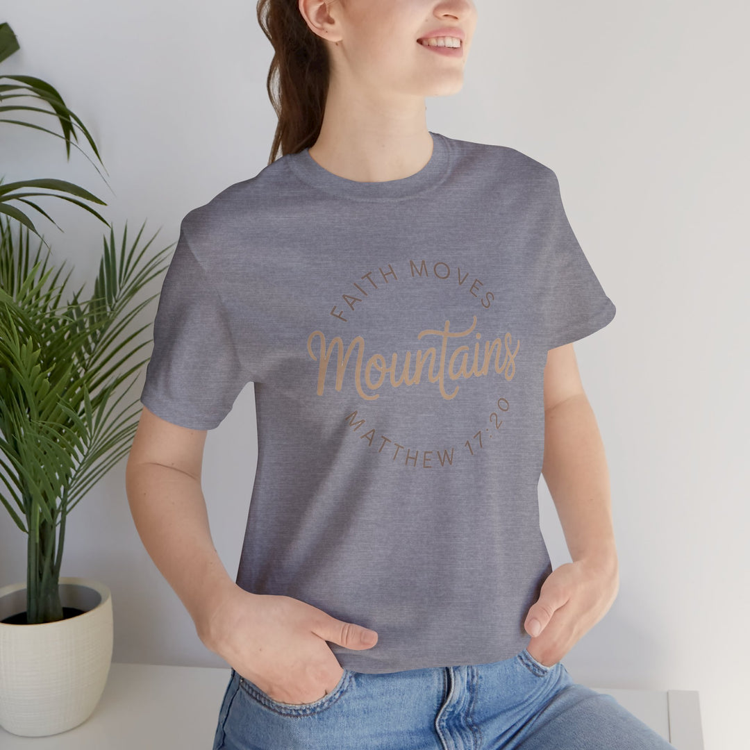 Mountain Adventure Unisex Tee, Nature Lover T-Shirt, Outdoor Graphic Shirt, Hiking Apparel, Great for Travel & Gifts