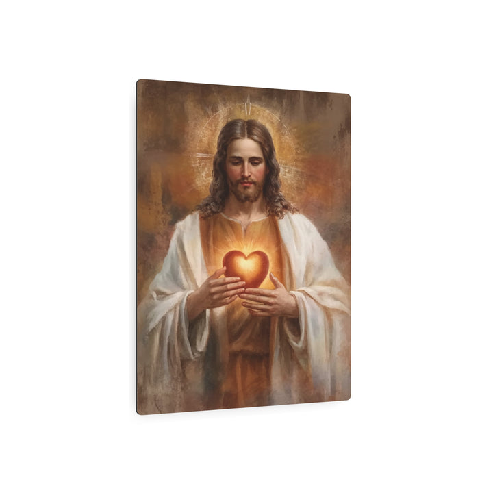 Sacred Heart of Jesus - Traditional Metal Wall Art