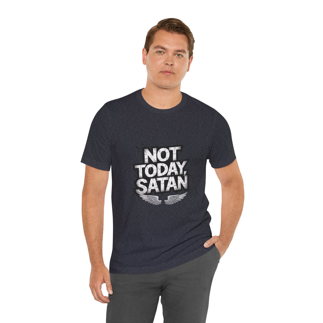 Not Today, Satan – Bold Christian Spiritual Warfare Shirt