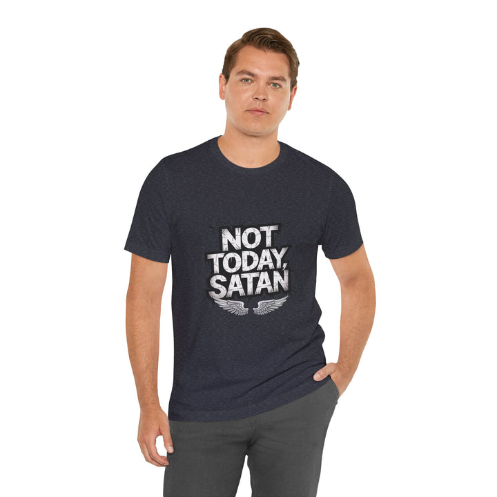 Not Today, Satan – Bold Christian Spiritual Warfare Shirt