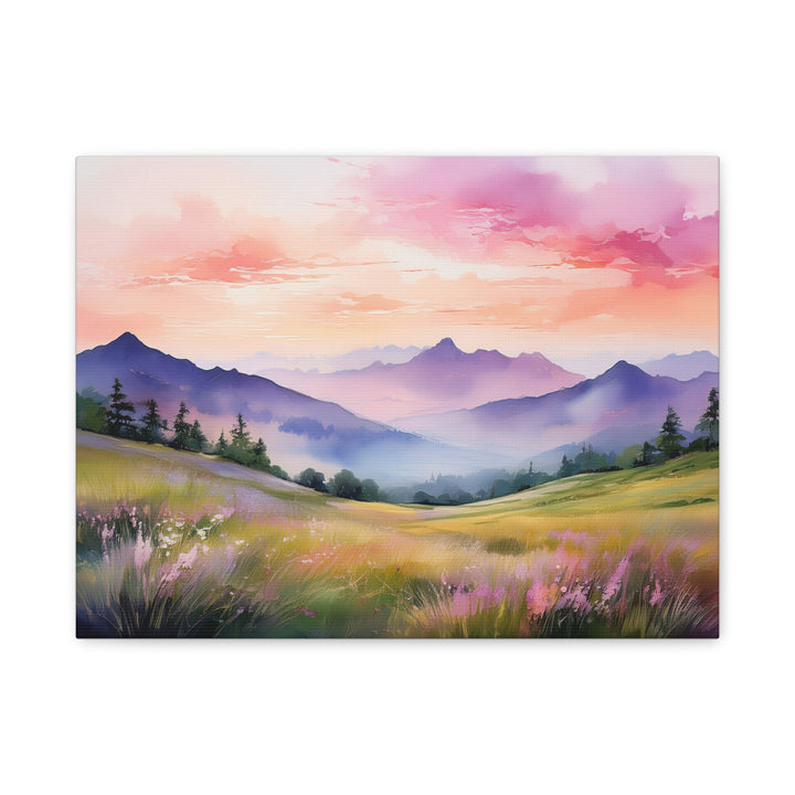 Canvas Print - Eyes to the Hills Inspired by Psalm 121