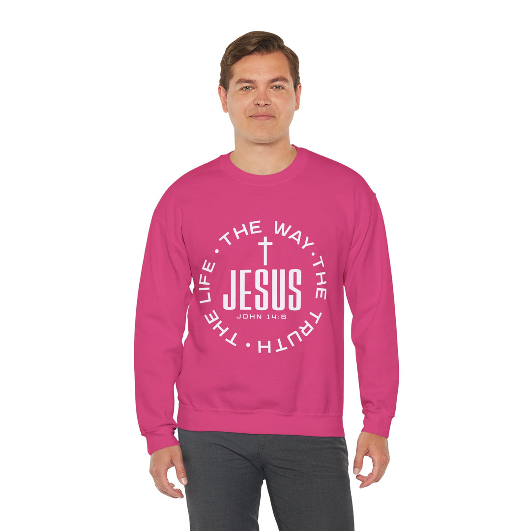 Jesus The Way, The Truth, and The Life Sweatshirt