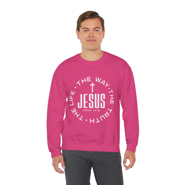 Jesus The Way, The Truth, and The Life Sweatshirt