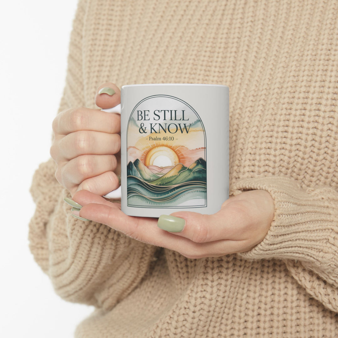 Be Still & Know – Psalm 46:10 Christian Mug
