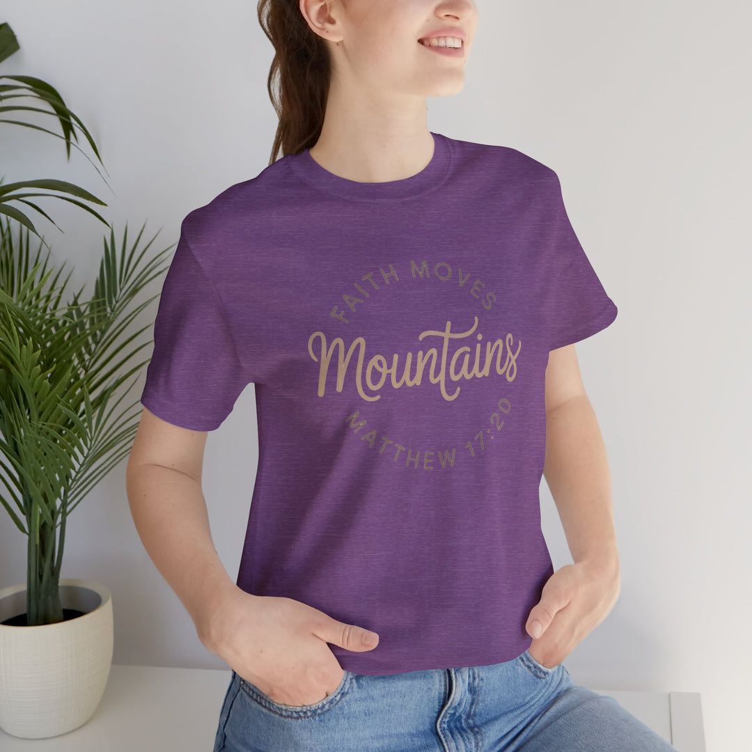 Mountain Adventure Unisex Tee, Nature Lover T-Shirt, Outdoor Graphic Shirt, Hiking Apparel, Great for Travel & Gifts
