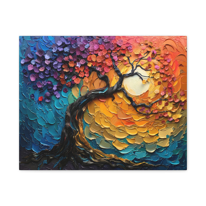 Vibrant Tree Art Canvas