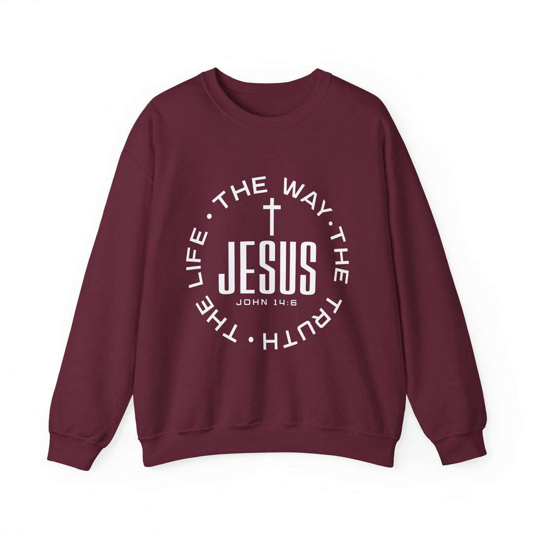 Jesus The Way, The Truth, and The Life Sweatshirt