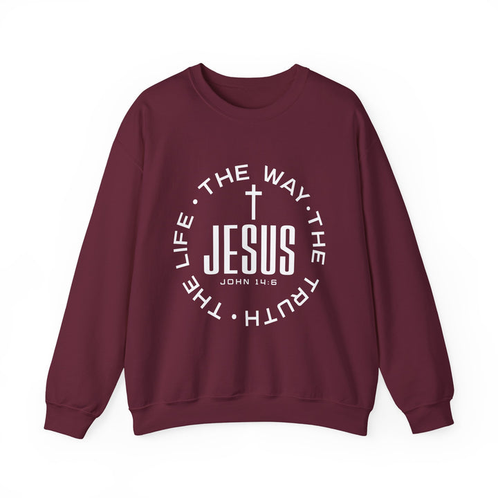 Jesus The Way, The Truth, and The Life Sweatshirt