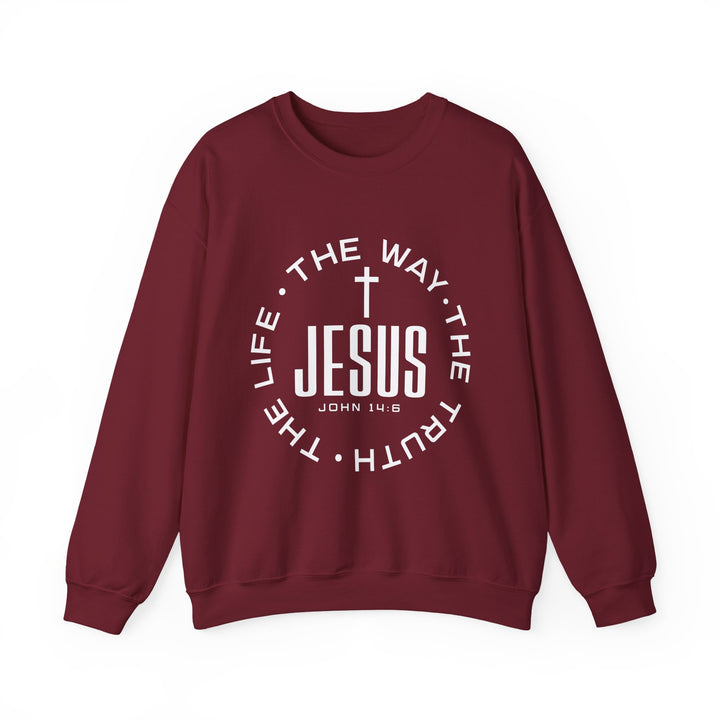 Jesus The Way, The Truth, and The Life Sweatshirt