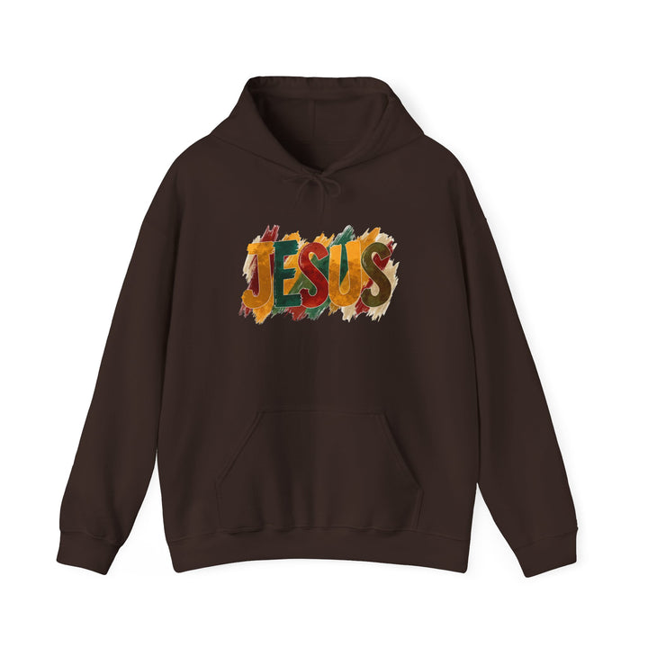 Fall Harvest Jesus Hoodie Sweatshirt - Rustic Autumn Faith Apparel
