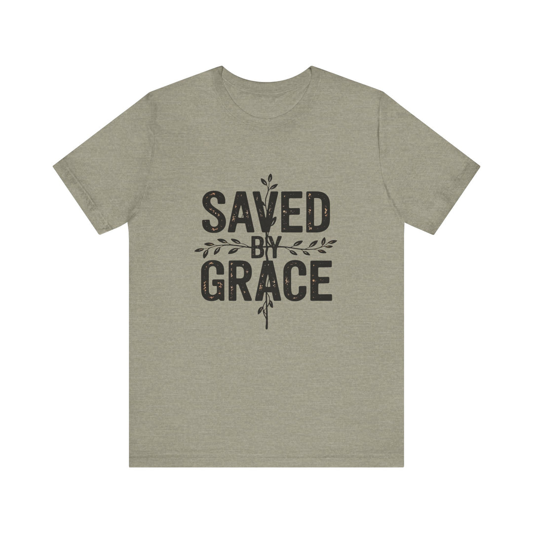 Saved by Grace – Vintage Christian Faith Shirt