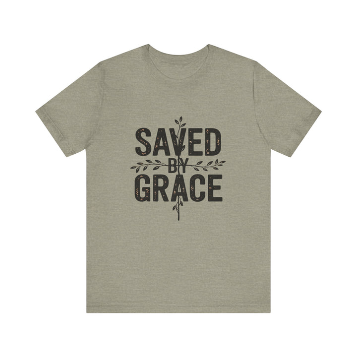 Saved by Grace – Vintage Christian Faith Shirt