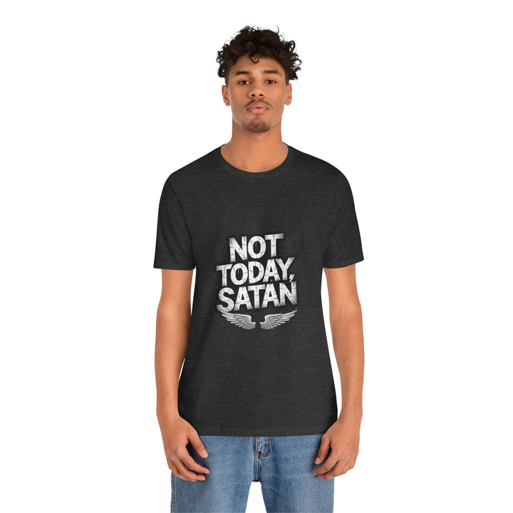 Not Today, Satan – Bold Christian Spiritual Warfare Shirt
