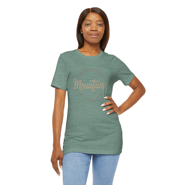 Mountain Adventure Unisex Tee, Nature Lover T-Shirt, Outdoor Graphic Shirt, Hiking Apparel, Great for Travel & Gifts
