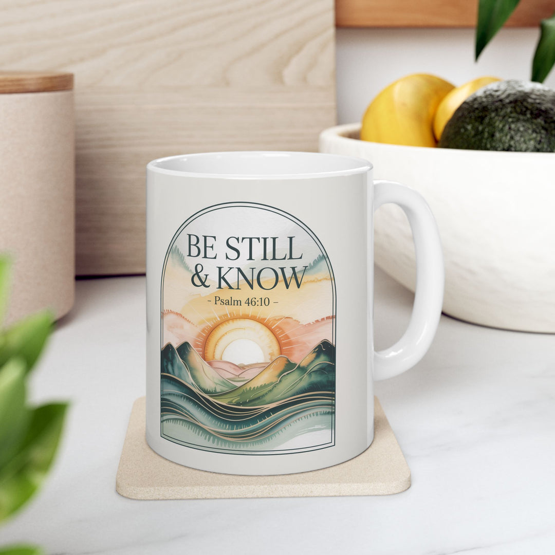 Be Still & Know – Psalm 46:10 Christian Mug