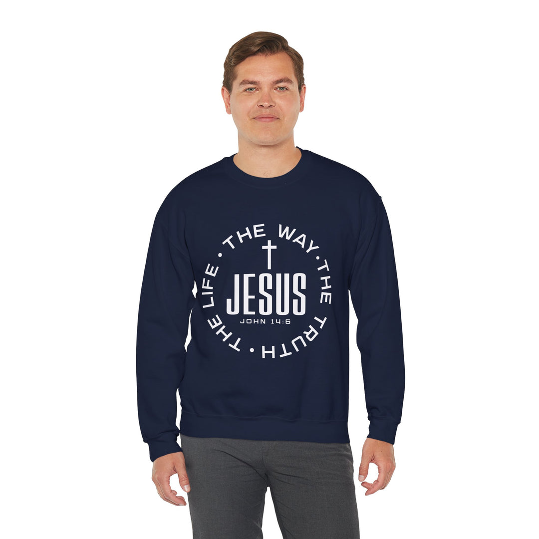 Jesus The Way, The Truth, and The Life Sweatshirt