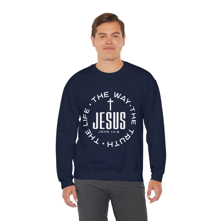 Jesus The Way, The Truth, and The Life Sweatshirt