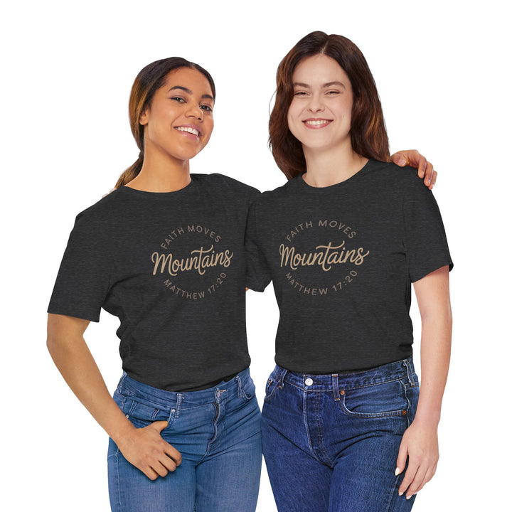 Mountain Adventure Unisex Tee, Nature Lover T-Shirt, Outdoor Graphic Shirt, Hiking Apparel, Great for Travel & Gifts