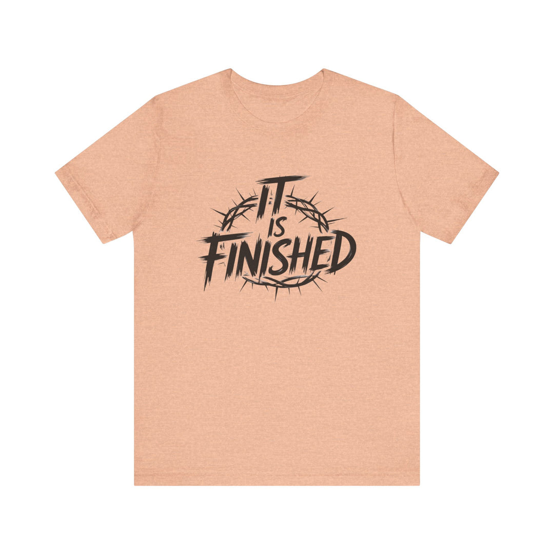 It Is Finished – Bold Christian Redemption Shirt (John 19:30)