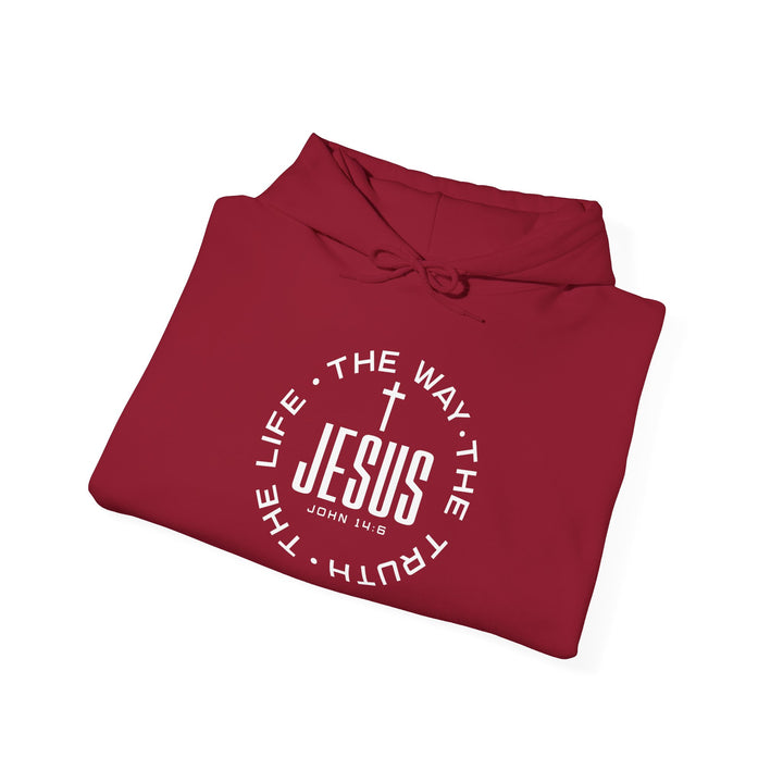 Jesus - The Way, The Truth, and The Life Hoodie