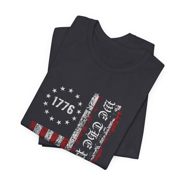 Patriotic Vintage Tee, 4th of July Shirt, Independence Day Gift, Unisex Graphic Tee, American Flag T-Shirt, Casual Wear