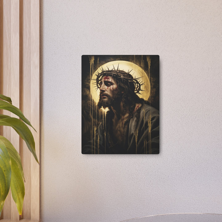 "THE PASSION OF CHRIST" - Metal Art Sign