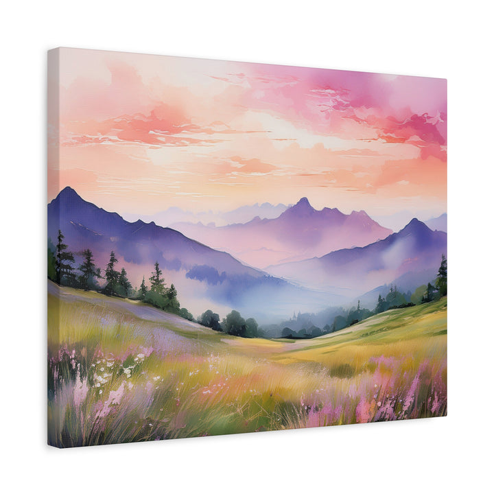 Canvas Print - Eyes to the Hills Inspired by Psalm 121