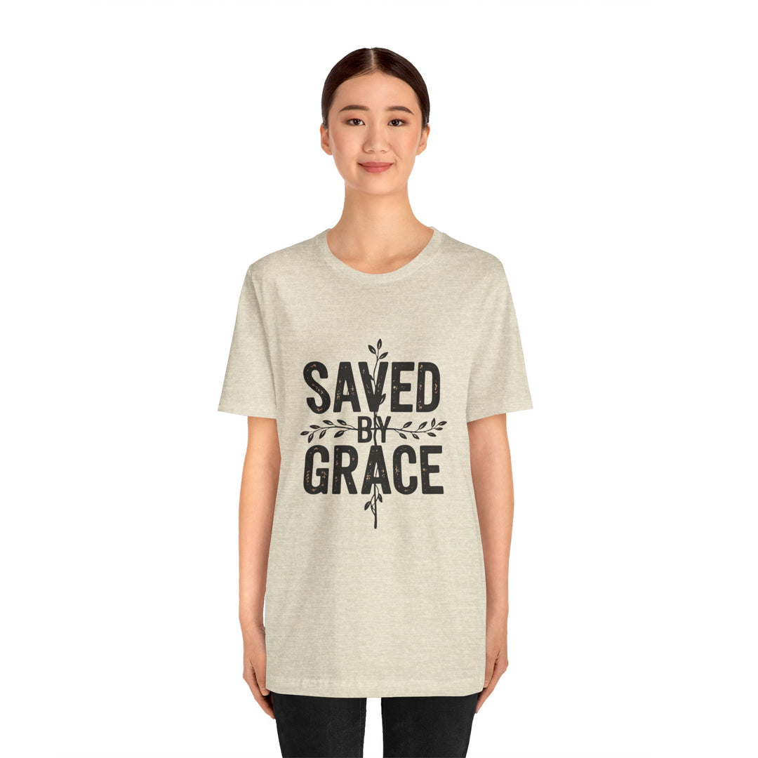 Saved by Grace – Vintage Christian Faith Shirt