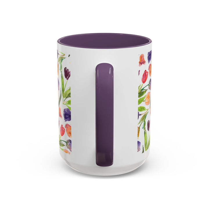 Be Joyful Always – Watercolor Tulip Scripture Mug