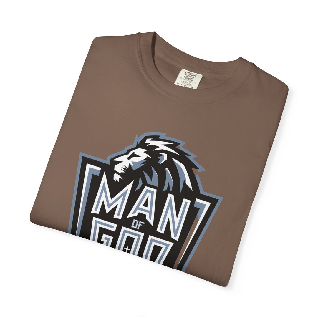 Christian Lion Shield Unisex Garment-Dyed T-shirt