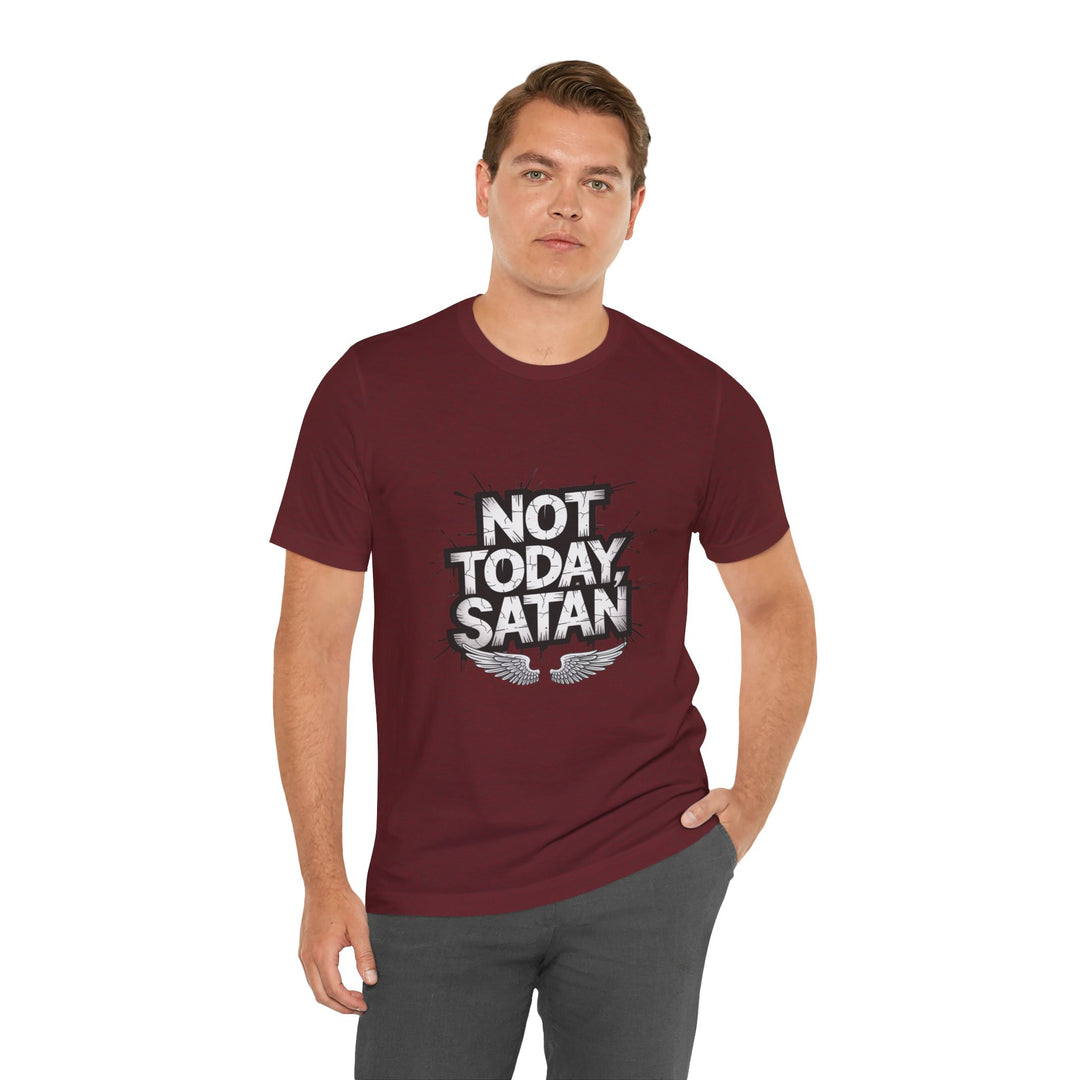 Not Today, Satan – Bold Christian Spiritual Warfare Shirt