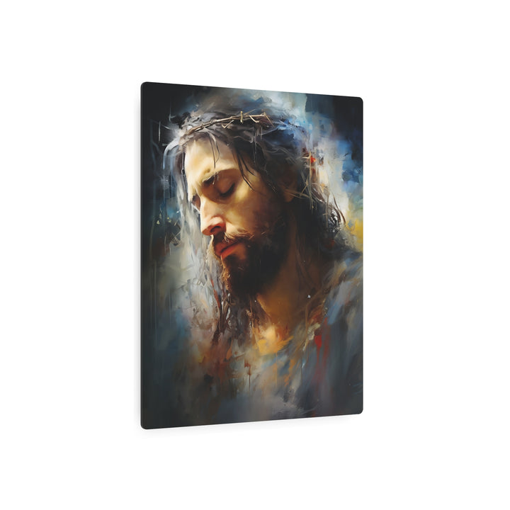 Inspirational Jesus Metal Art Sign for Home Decor