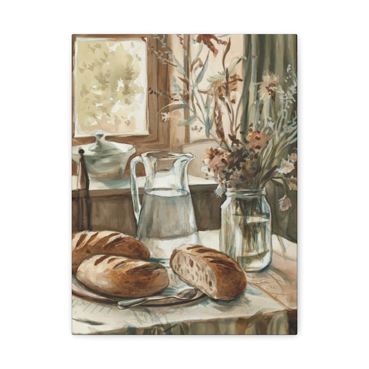 He Will Provide – Christian Kitchen Canvas Wall Art | Daily Bread Rustic Faith Decor
