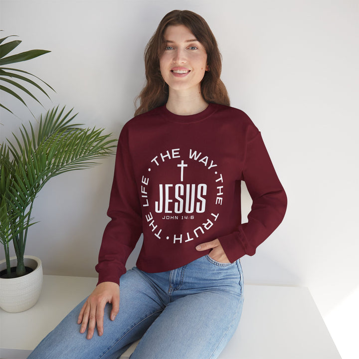 Jesus The Way, The Truth, and The Life Sweatshirt