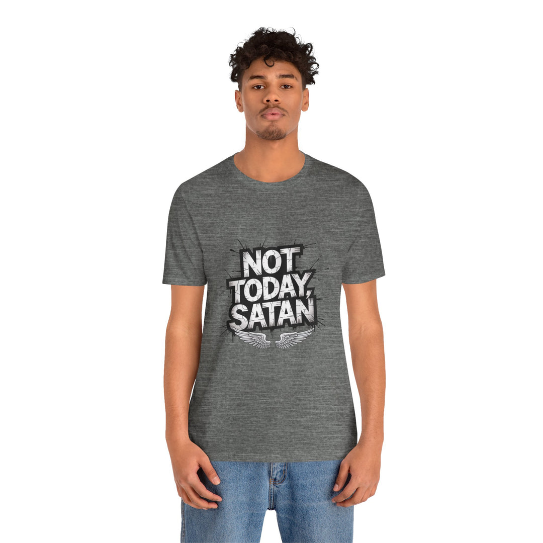 Not Today, Satan – Bold Christian Spiritual Warfare Shirt