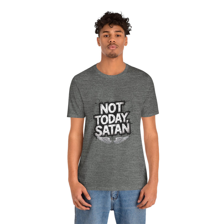 Not Today, Satan – Bold Christian Spiritual Warfare Shirt