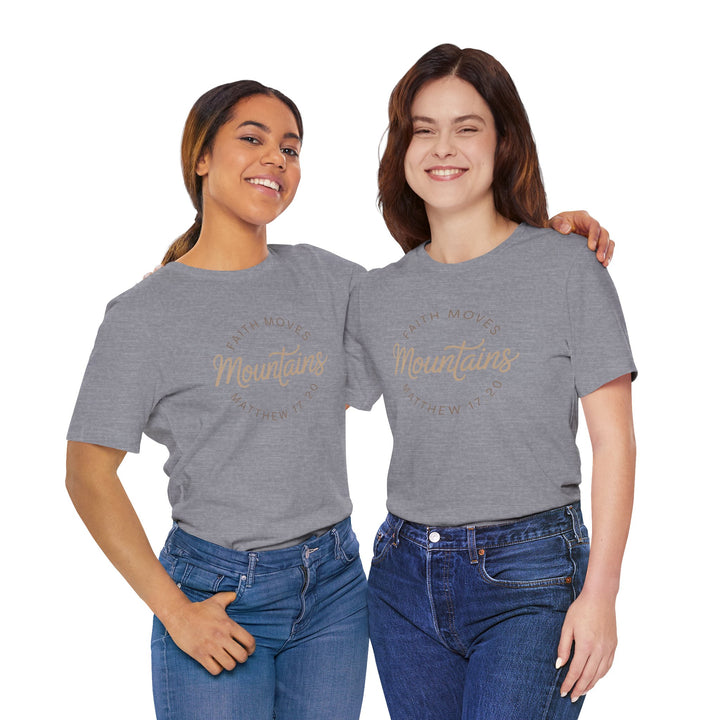 Mountain Adventure Unisex Tee, Nature Lover T-Shirt, Outdoor Graphic Shirt, Hiking Apparel, Great for Travel & Gifts