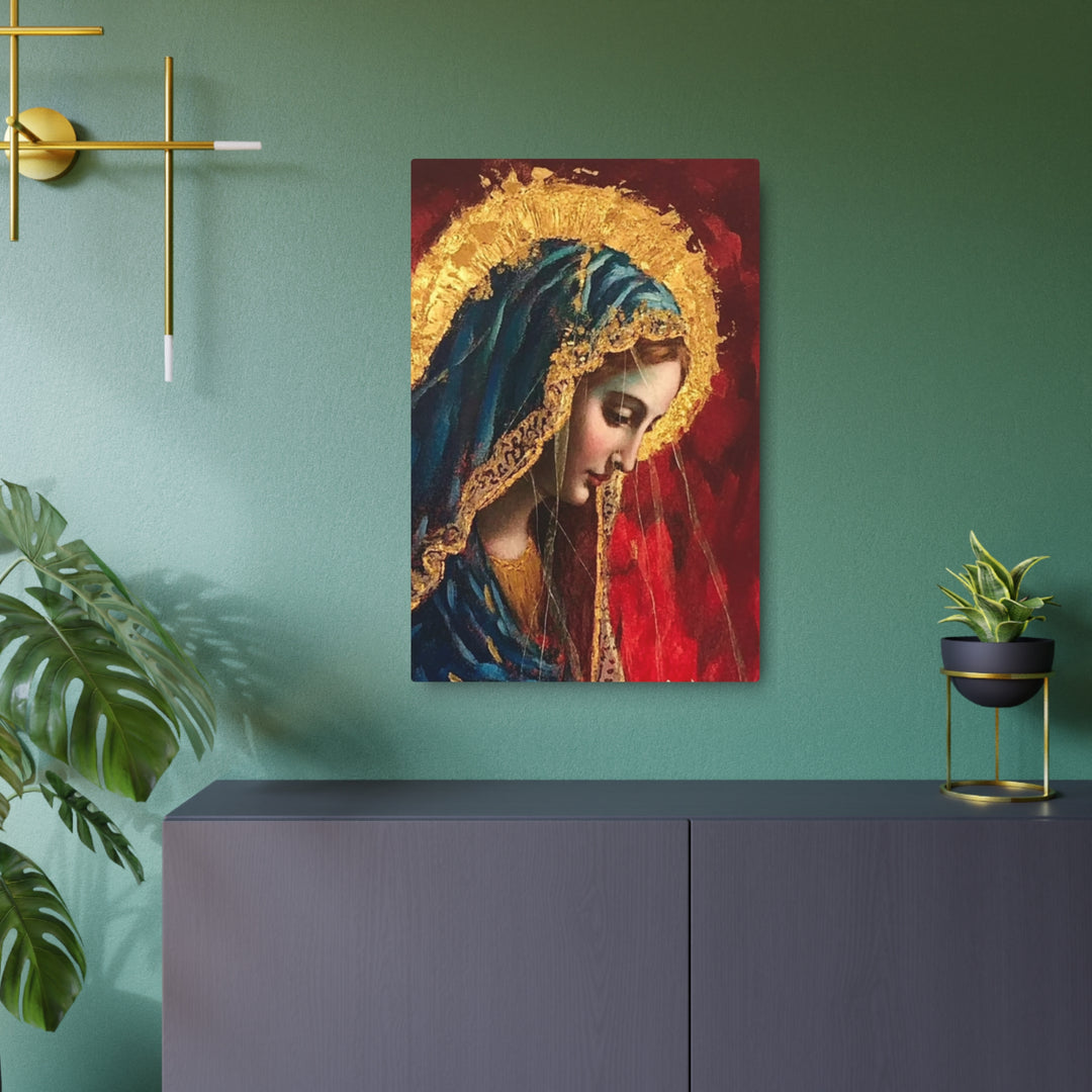 Our Lady of Grace - Virgin Mary Metal Wall Art